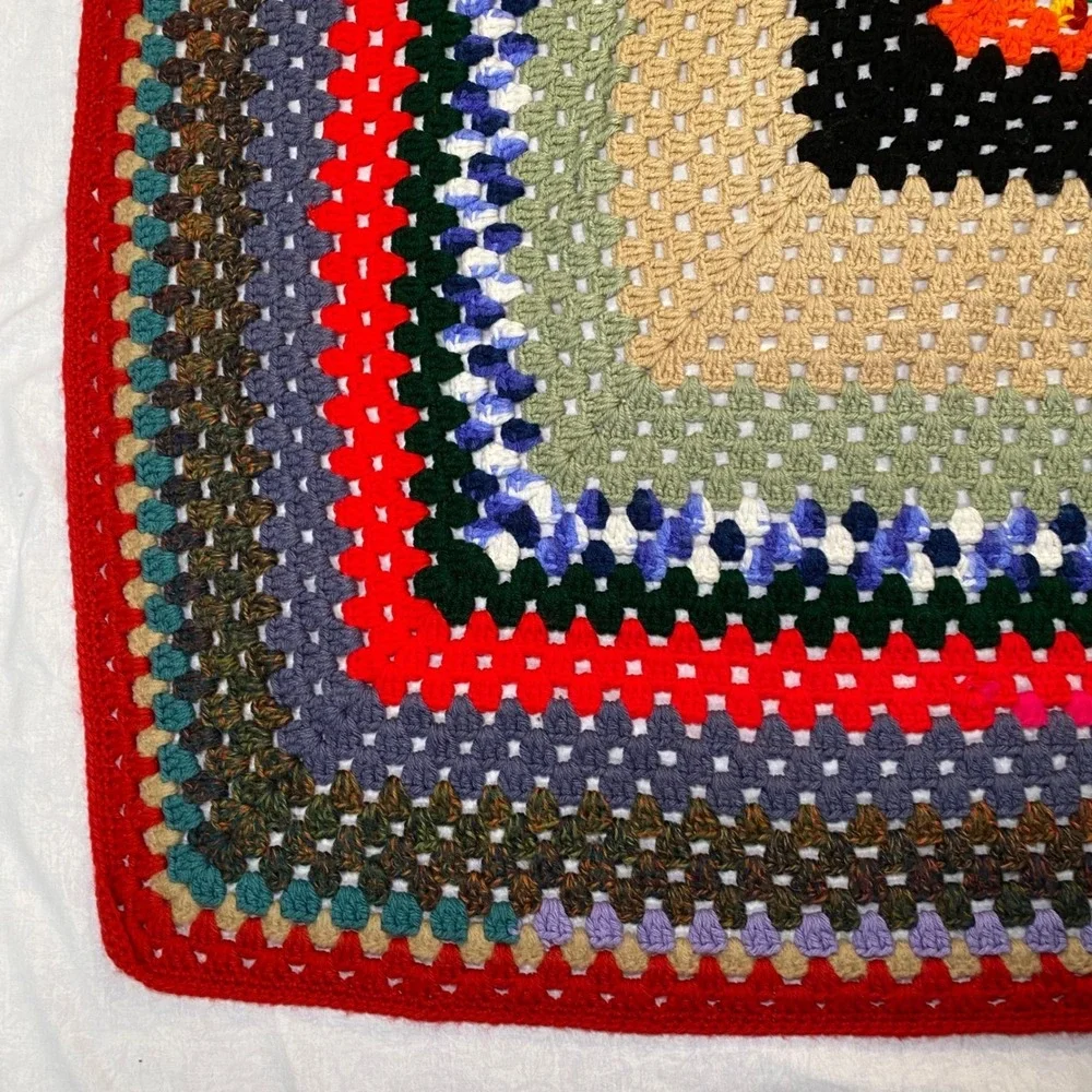 Handmade crochet granny